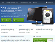 Tablet Screenshot of aab.nl