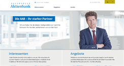 Desktop Screenshot of aab.de