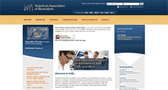Desktop Screenshot of aab.org