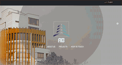 Desktop Screenshot of aab.ir
